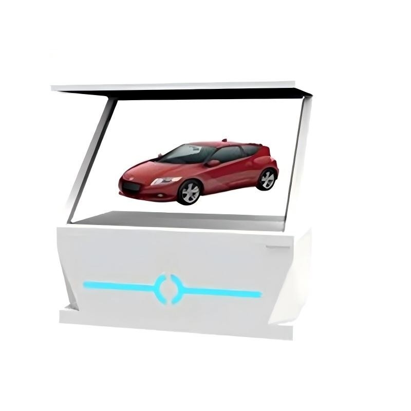 Wholesale 3D Holographic Capsule Transparent Screen Display Cabinet, Supporting Custom AI Portrait Replication Interactive Cabinets