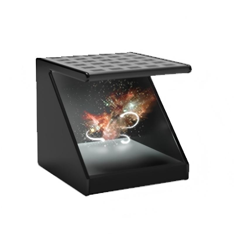 Wholesale 3D Holographic Capsule Transparent Screen Display Cabinet, Supporting Custom AI Portrait Replication Interactive Cabinets