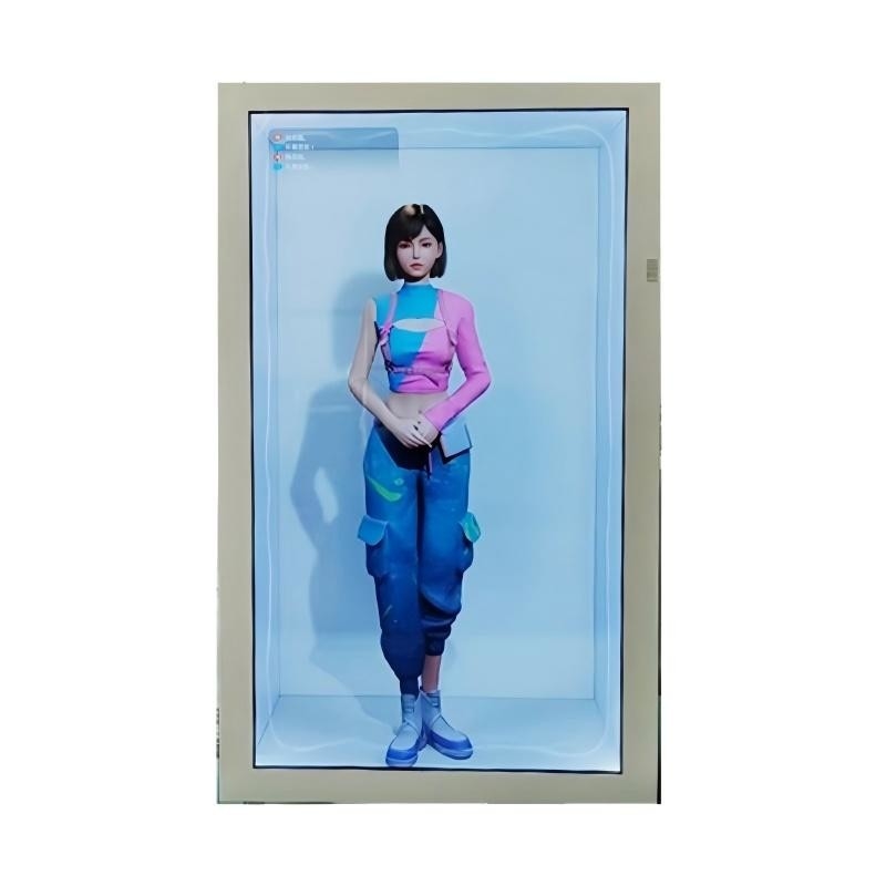 Wholesale 3D Holographic Projection Display Cabinets Supporting 360° Stereoscopic Imaging for On-Site Product Promotion and Exhibition