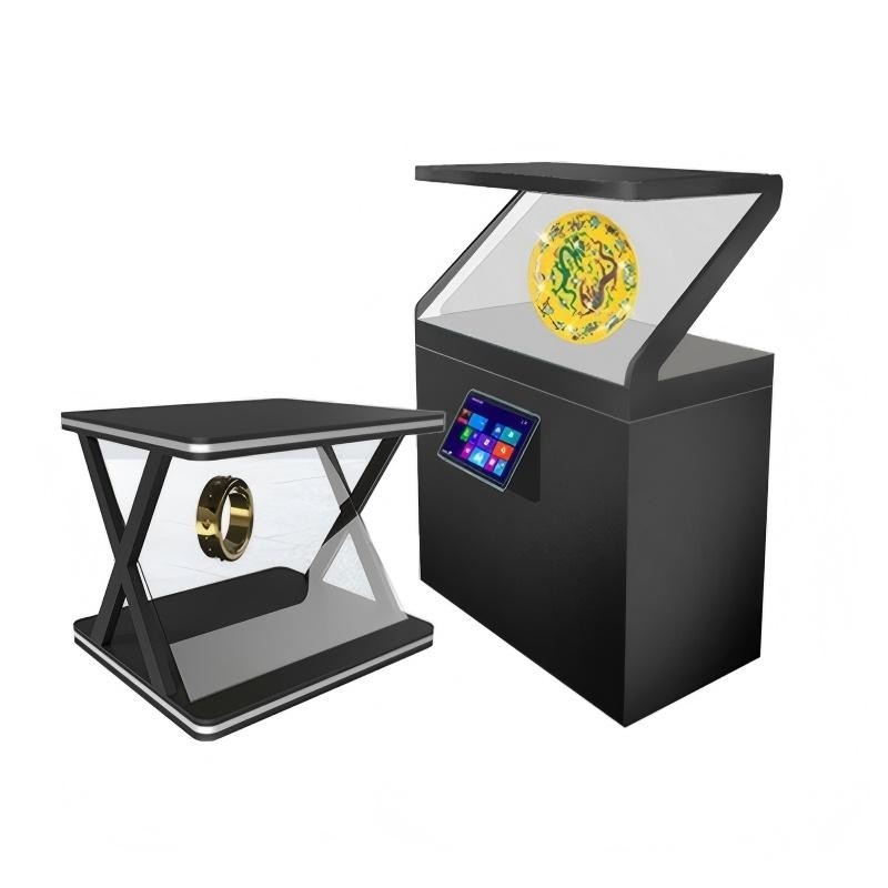 Wholesale 3D Holographic Projection Display Cabinets Supporting 360° Stereoscopic Imaging for On-Site Product Promotion and Exhibition