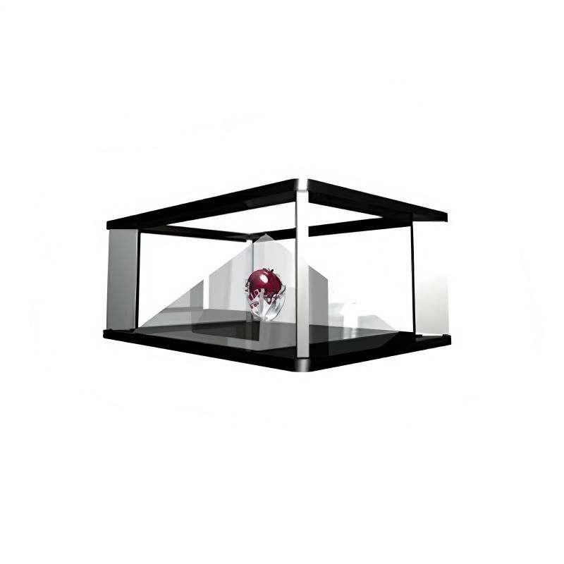 Kabinet Tampilan Stereoskopik 360° Kabinet Imaging Holographic 21,5 inci untuk Aula Pameran Perusahaan