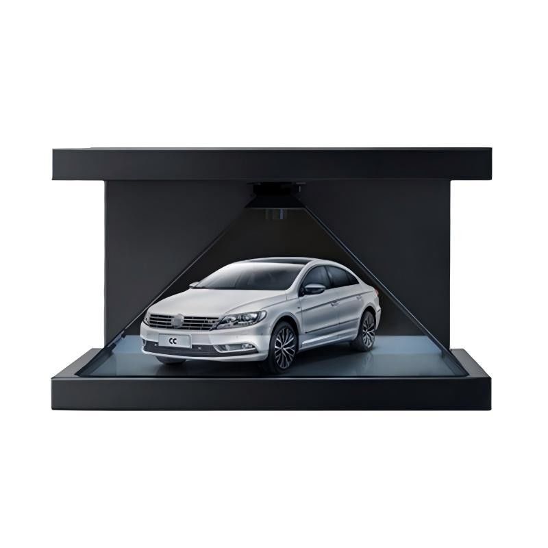 Kabinet Tampilan Stereoskopik 360° Kabinet Imaging Holographic 21,5 inci untuk Aula Pameran Perusahaan