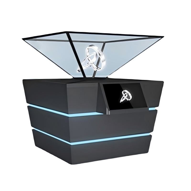 Customized 360-Degree Holographic Display Cabinets Manufacturer , Naked-Eye 3D Transparent Screen Display Cases