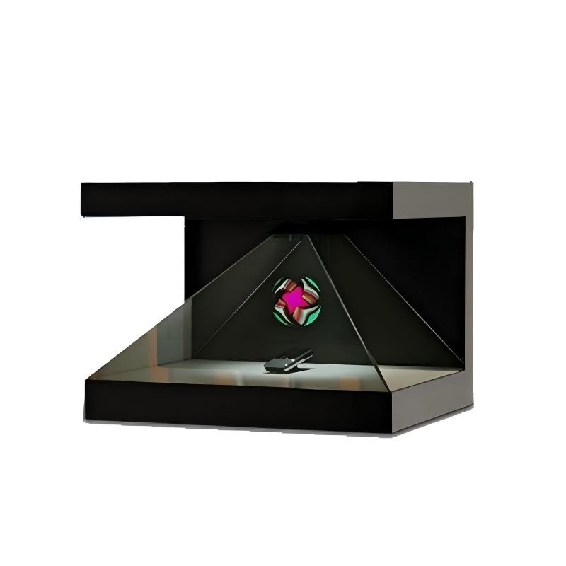 180-Degree And 360-Degree Holographic Touch Display Cabinets Customizable Transparent 3D Hologram Touch Screen