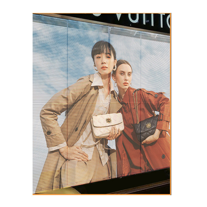 Flexible Adhesive Super Thin Transparent Film LED Screen for Glass Video Walls and Advertising