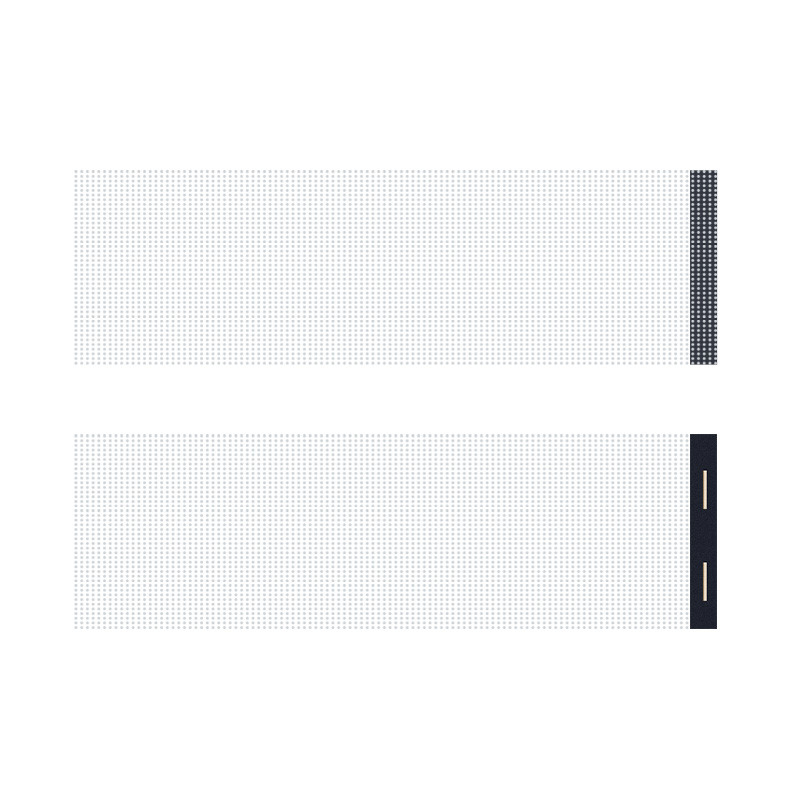 Adhesive Super Slim LED Screen Display Indoor LED Film Glass Flexible Transparent LED Screen Wall