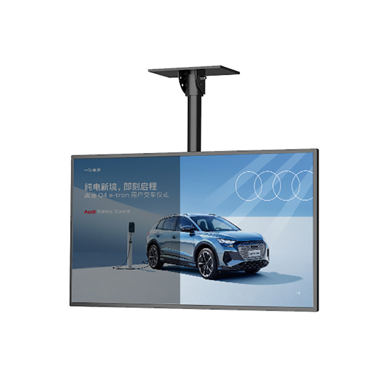 Android Media Player Hanging Advertising Screen Retail Digital Signage Double Side LCD Transparent Display