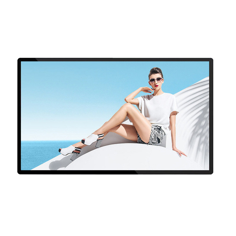 Commercial High Brightness Indoor Digital Poster Display for Retail Store Windows Double Side LCD Advertising Screen