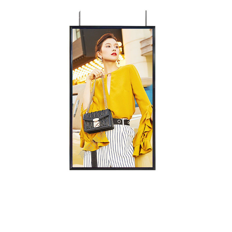 Display de cartel digital de alta luminosidad comercial de 65 pulgadas para tiendas minoristas