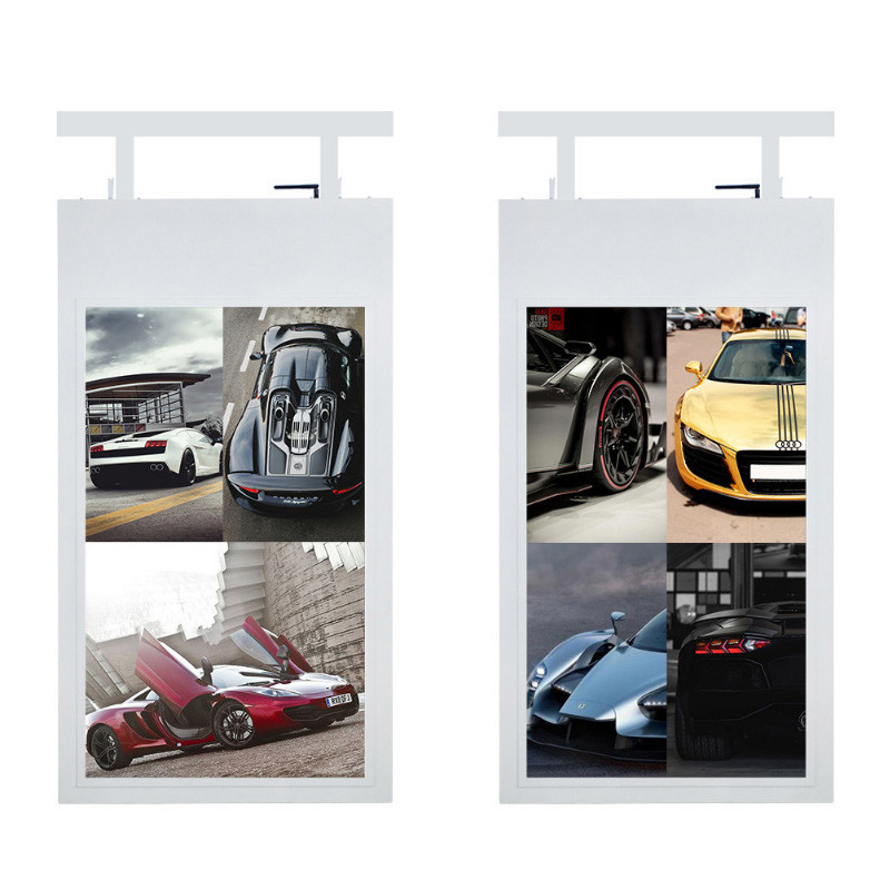 Dual Sided High Brightness LCD Display Monitor Digital Signage Sunlight Readable Double-sided Display