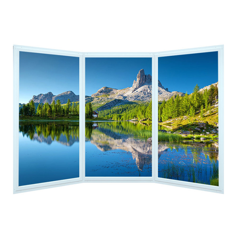 Ultra-Thin Bezel High Brightness Hanging Shop Window LCD Display Advertising Screen Double Sided Digital Signage Media Player