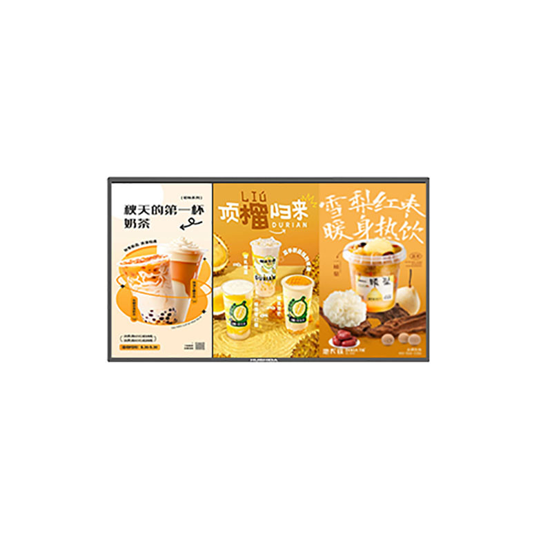 High Brightness Hanging Shop Window Dual Sided LCD Display Advertising Screen Double Sided Digital Signage Media Player
