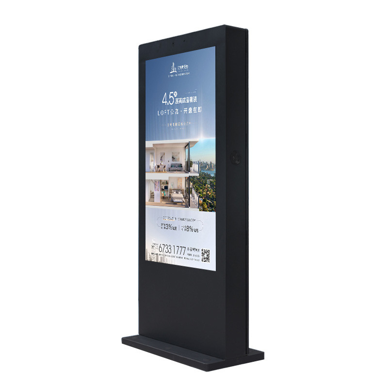 Outdoor Advertising Display Digital Signages Player Media 4K Android 2500 3000nits Monitor Totem