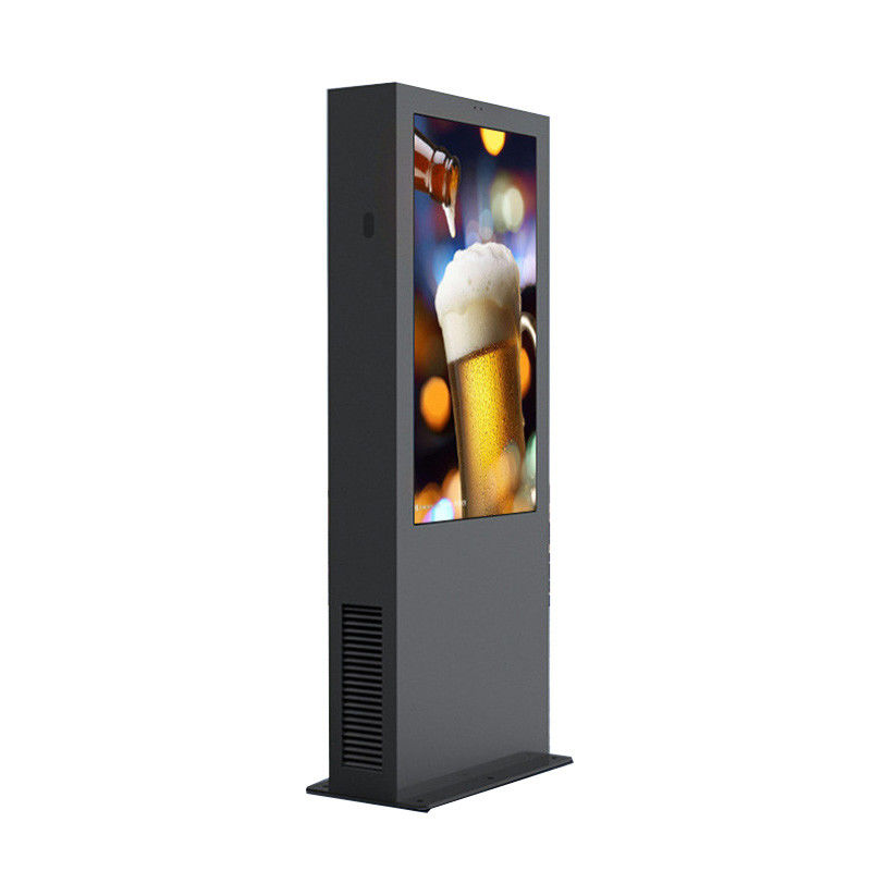 65 pulgadas LCD HD Poster Lcd Quiosco 4k Reproductor de publicidad en interiores HD Pantalla táctil Quiosco de publicidad Pantalla 8 Micrófono de matriz