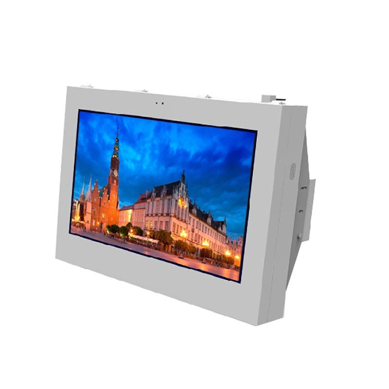 65 pulgadas LCD HD Poster Lcd Quiosco 4k Reproductor de publicidad en interiores HD Pantalla táctil Quiosco de publicidad Pantalla 8 Micrófono de matriz