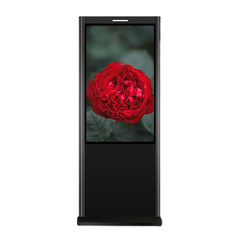 65 pulgadas LCD HD Poster Lcd Quiosco 4k Reproductor de publicidad en interiores HD Pantalla táctil Quiosco de publicidad Pantalla 8 Micrófono de matriz