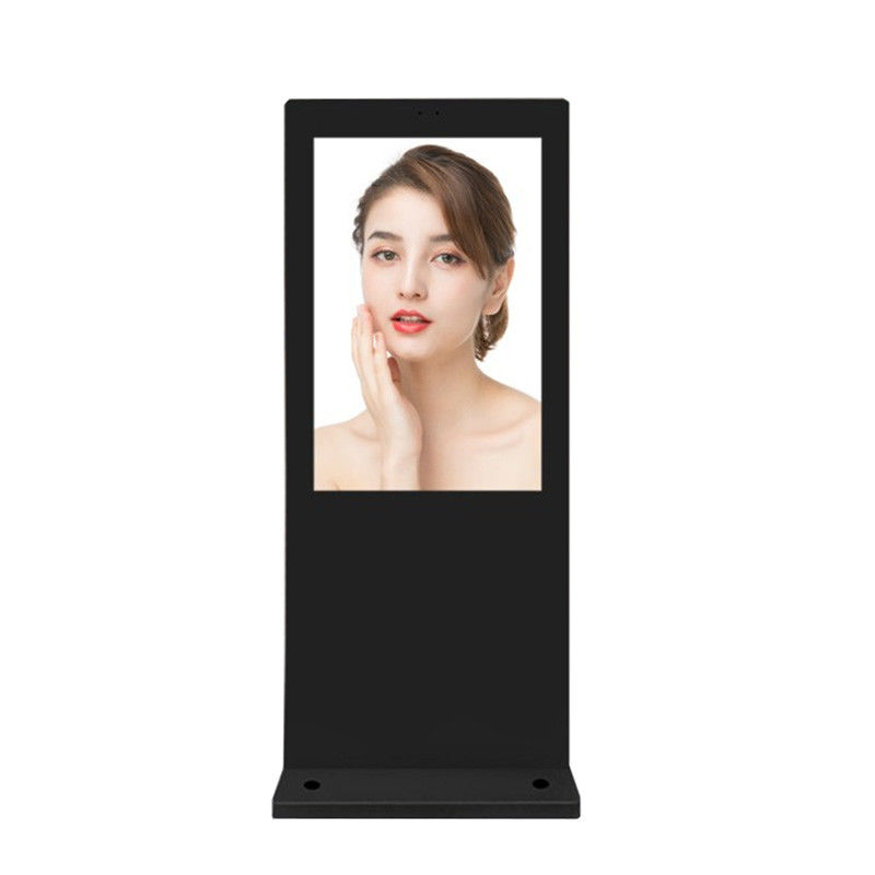 55 pulgadas por mayor portátil exterior impermeable alta luminosidad pantalla de LCD digital de señalización de publicidad