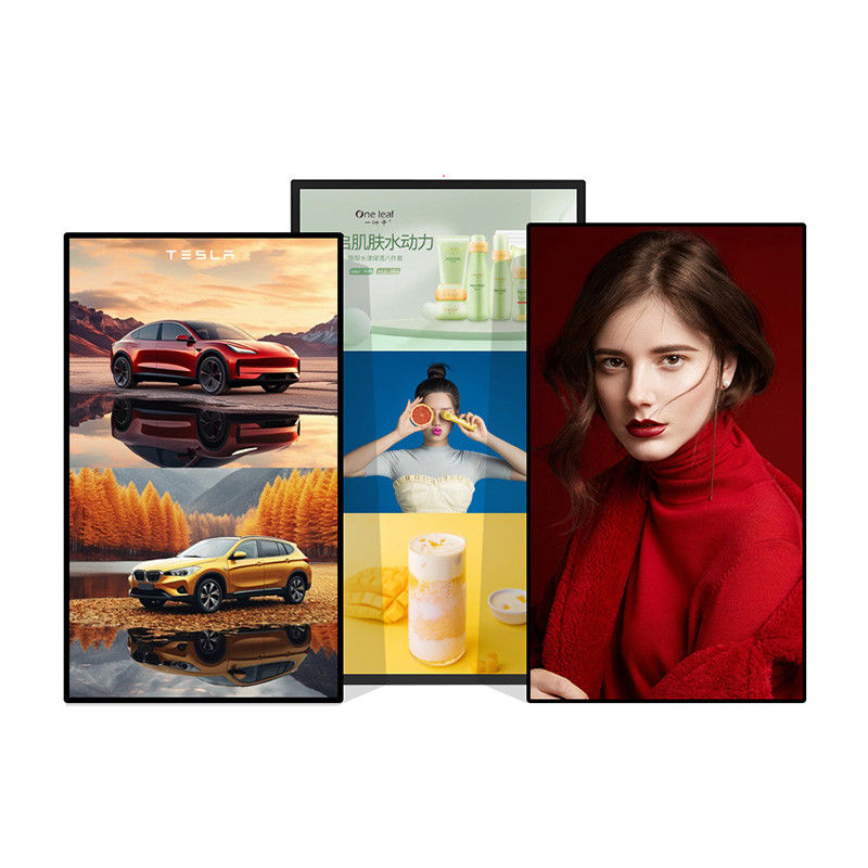 55 Inch Outdoor Android Advertising brightsign player Menu Board For Restaurant Fast Food bright sign player