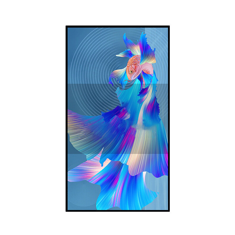 55 Inch Indoor Android Advertising Screen Digital Menu Board For Restaurant Fast Food