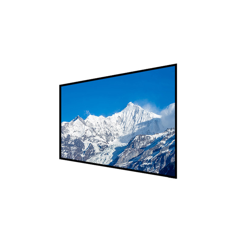 Full HD Advertising Screen with 4K Ultra HD Resolution Vertical LCD Panel Stand and 8 Array Mic