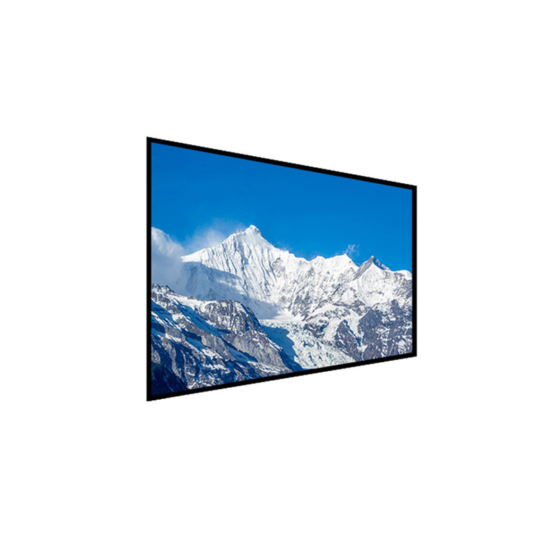 Full HD Advertising Screen with 4K Ultra HD Resolution Vertical LCD Panel Stand and 8 Array Mic