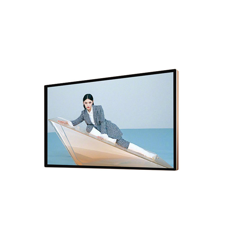 65 Inch Advertising Display Ad Kiosk Digital Signage Advertising Machine with 8 Array Mic and Android Operating System