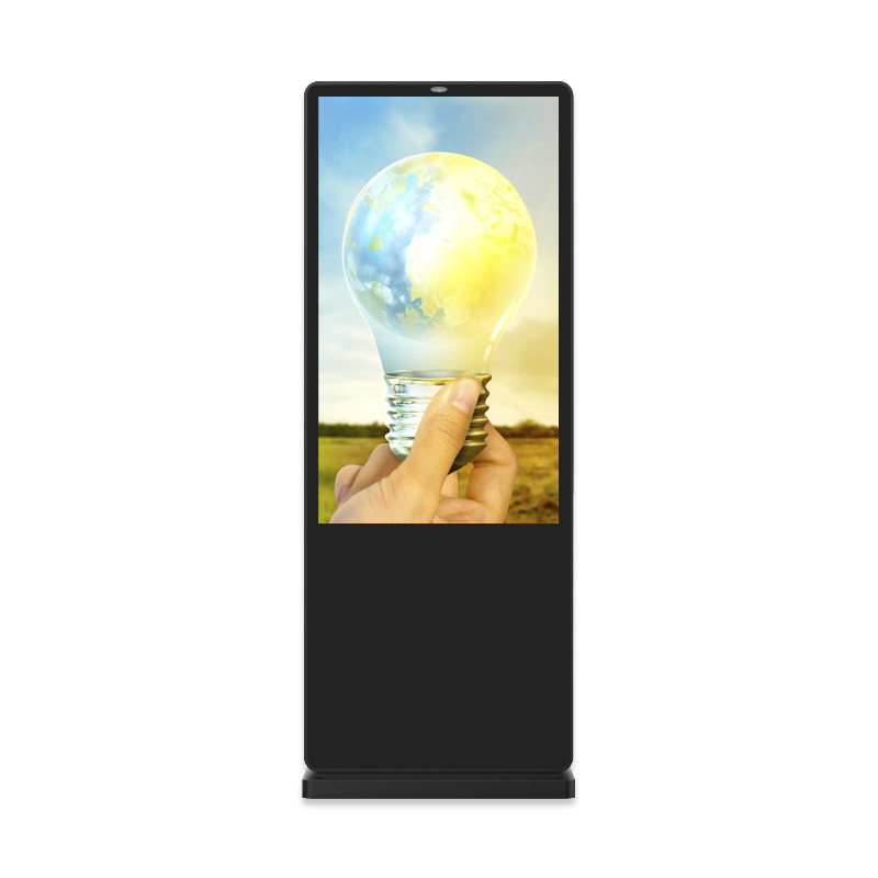 55 Inch LCD Touch Screen Panel Advertising Player with Aluminum Alloy Frame and Dual OS Operating System Option