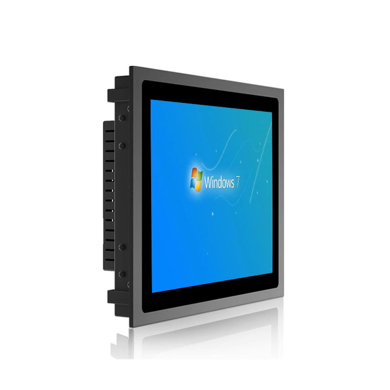 21.5 Inch LCD Industrial Monitor Ip65 Panel Wall Mount Embedded Capacitive Touch Screen Rear-mount Display Terminals