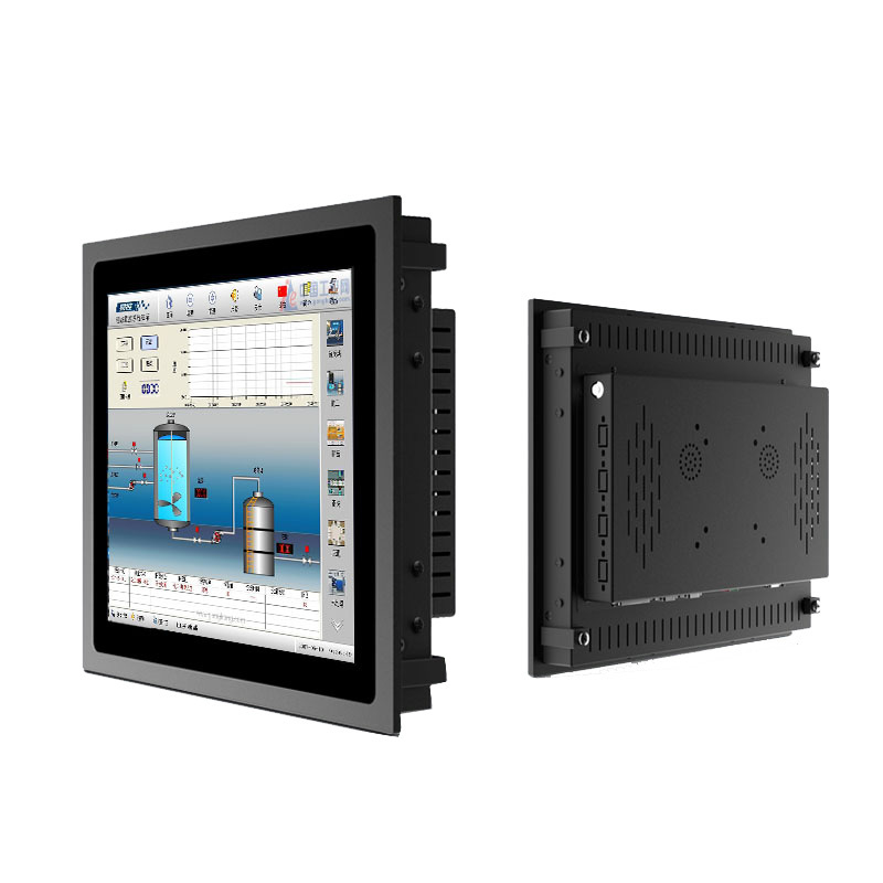21.5 Inch LCD Industrial Monitor Ip65 Panel Wall Mount Embedded Capacitive Touch Screen Rear-mount Display Terminals