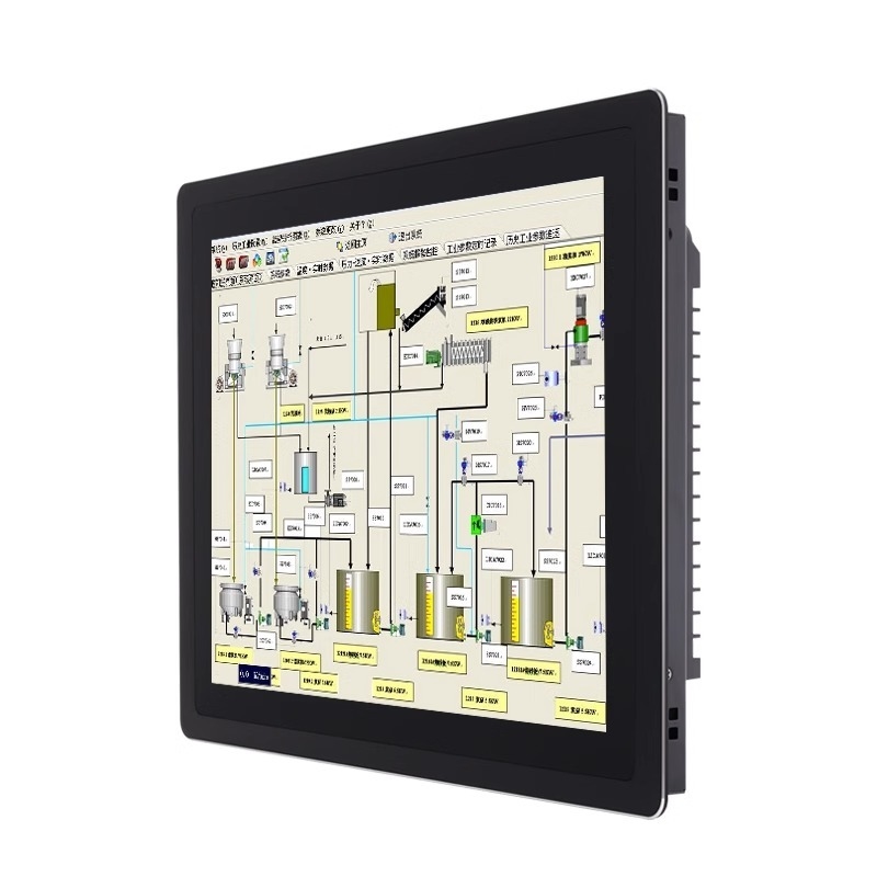 24 inch Industrial Embedded Panel PCs With IP65 Rating in Stock for AGV Controllers Machine Vision and Logistics