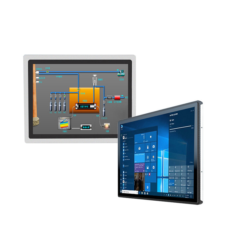 Embedded Linux IP65 Waterproof 27 Inch I3 I5 I7 Rs232 Fanless All in One Smart Factory Capacitive Touch Panel PCs