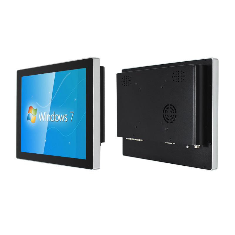 24 Inch Fanless industrial control touchscreens Manufacturer Panel Pc Embedded Android/linux/win 10 11 All in One for Industrial Automation