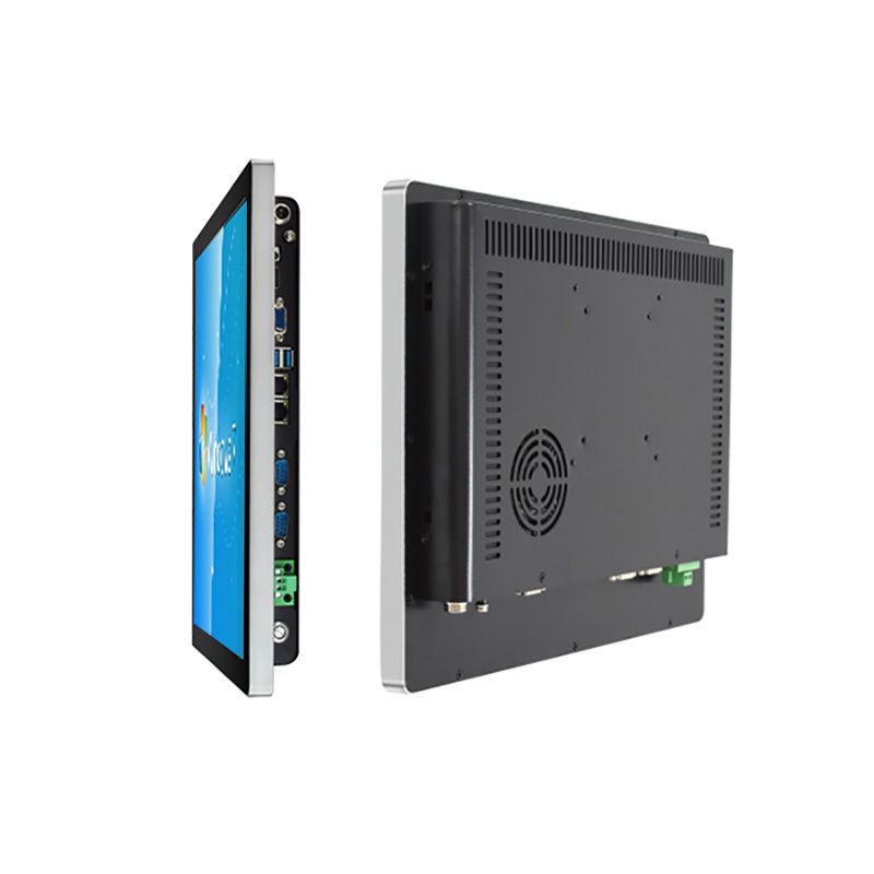 24 Inch Fanless Industrial Control TouchScreen Monitor Computer Manufacturer Panel Pc Embedded Win 10 11 All in One for Industrial Automation