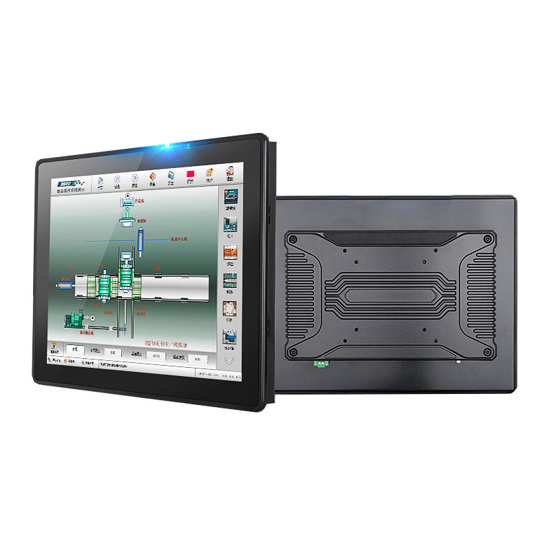 24 Inch Electronic Display Board for Production Workshops Embedded/wall-mounted Aluminum Alloy Industrial TouchScreen Computer