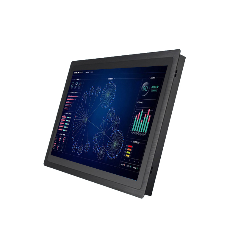 12.1 Inch IP65 Waterproof Embedded Industrial Touch Panel PCs Fanless Windows/Linux Rugged All-in-One Design Stock
