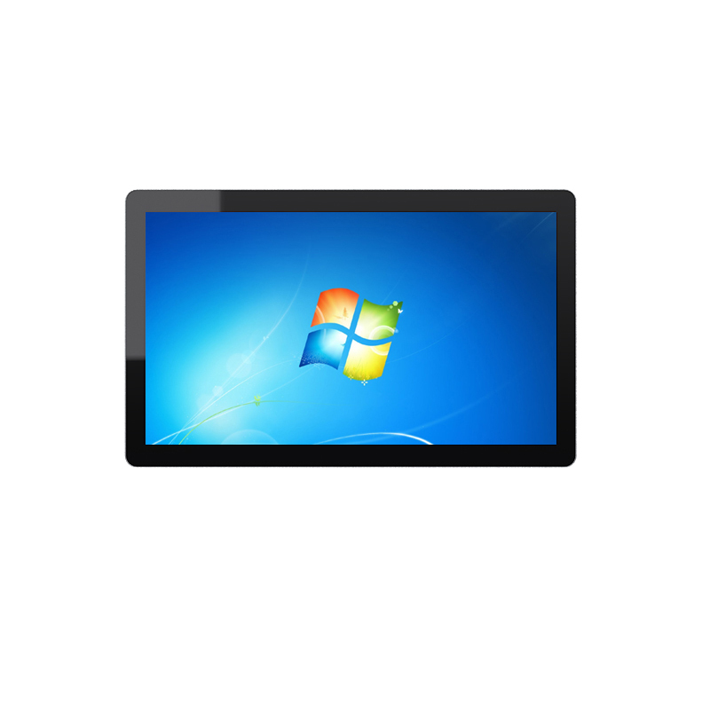 21.5 Inch Rack-mounted Server Monitor Touches Panel Pc I3 I5 I7 RS232 RS485 GPIO Touch Screen All in One Industrial PC