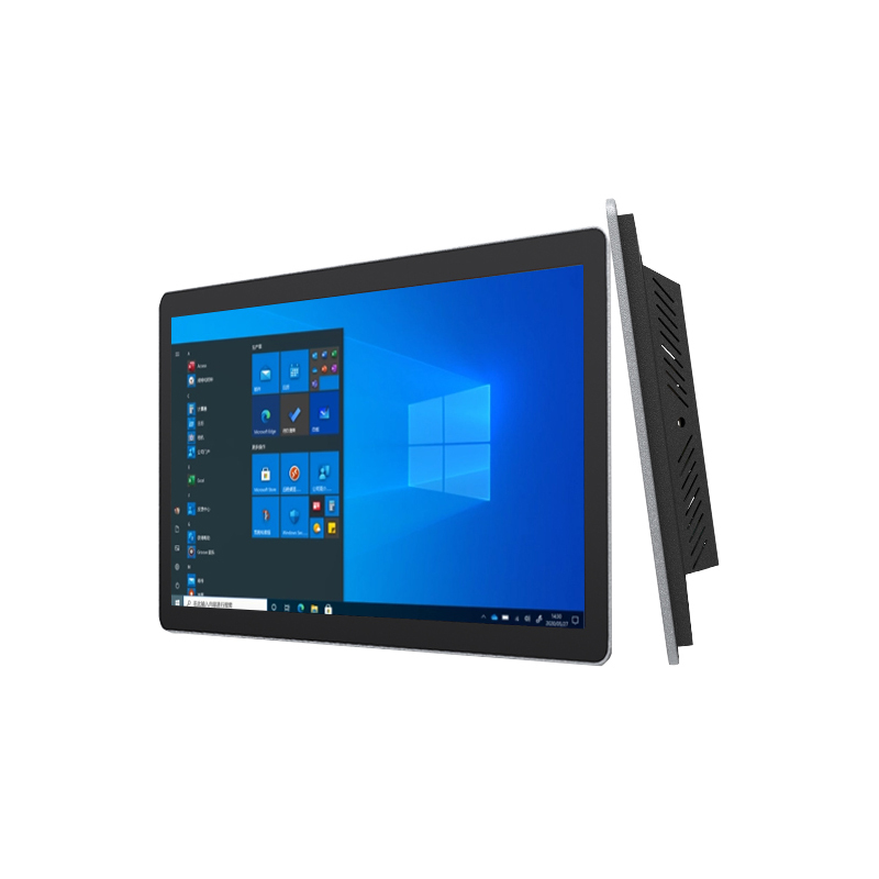 21.5 Inch Rack-mounted Server Monitor Touches Panel Pc I3 I5 I7 RS232 RS485 GPIO Touch Screen All in One Industrial PC