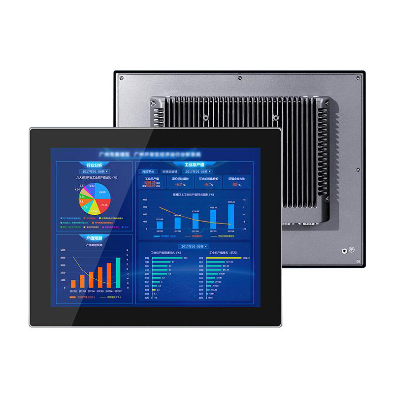 IP65 21.5 Inch Vandal-Proof Rugged Windows Control Capacitive Touchscreens Panel Mount Industrial PC All in One