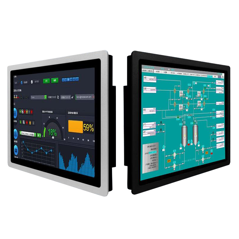 Fanless Waterproof 15 Inch Large Industrial Panel PCs Core 10th I5 All in One Pcs Embedded Multi-touch Panel Computer