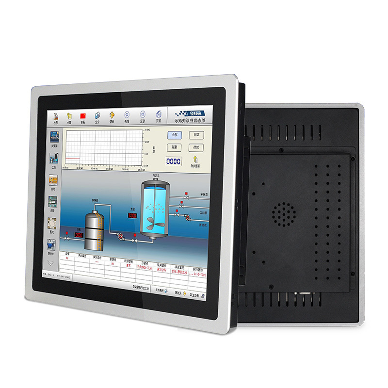 19-inch Embedded Computer Metal case Enclosed Industrial Touch Control All-in-one Machine