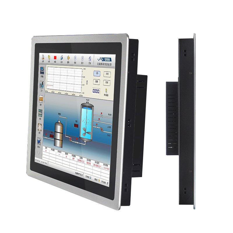 19-inch Embedded Computer Metal case Enclosed Industrial Touch Control All-in-one Machine