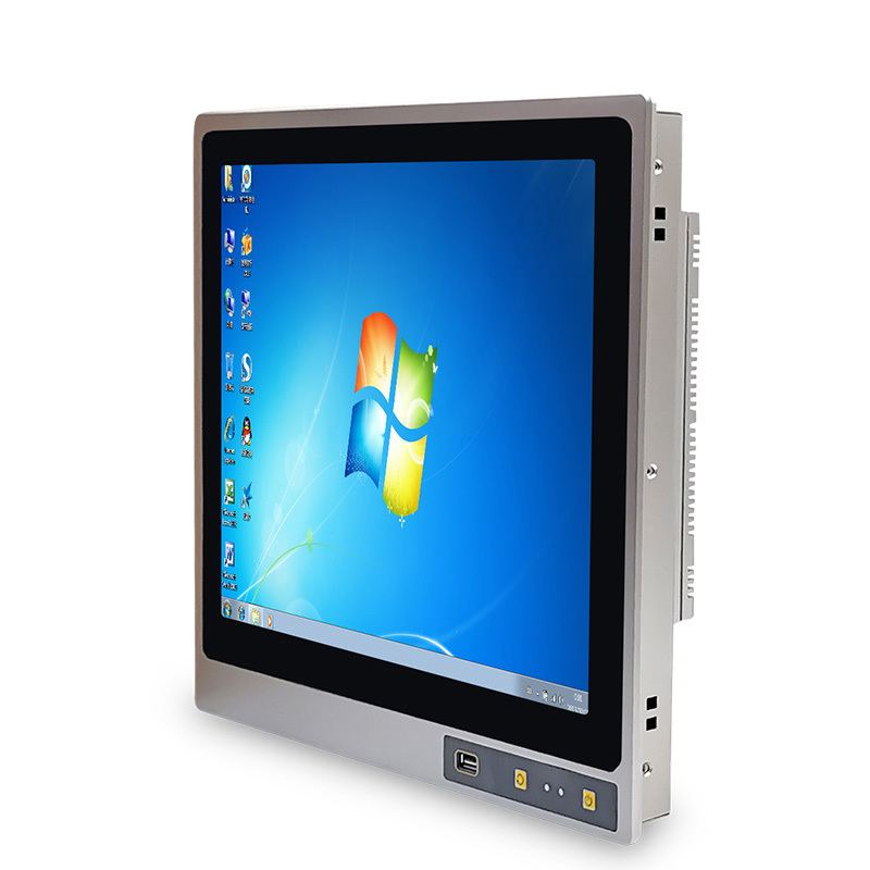 Professional All-in-one Industrial Control Computer  Workshop Embedded 15 Inch Wall-mounted Capacitive Fully Enclosed Industrial Tablet PC