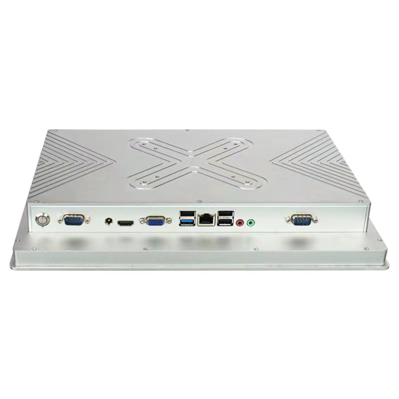 15.6 Inch Narrow Bezel External Industrial Embedded Computers Grade Touch Panel Monitor With VGA HDMI DVI USB for Touch