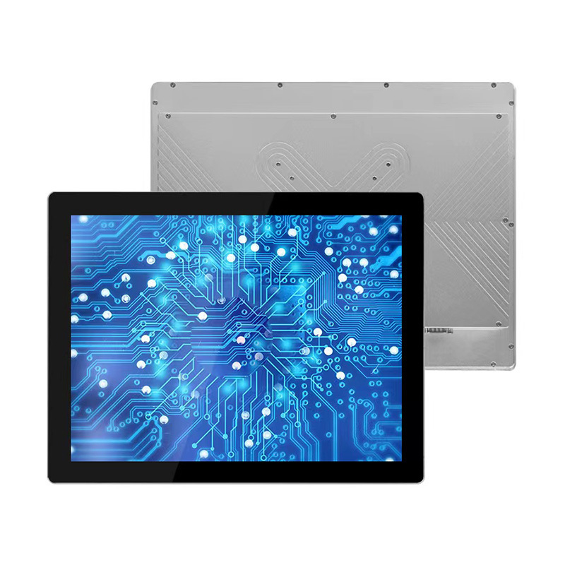 15.6 Inch Narrow Bezel External Industrial Embedded Computers Grade Touch Panel Monitor With VGA HDMI DVI USB for Touch