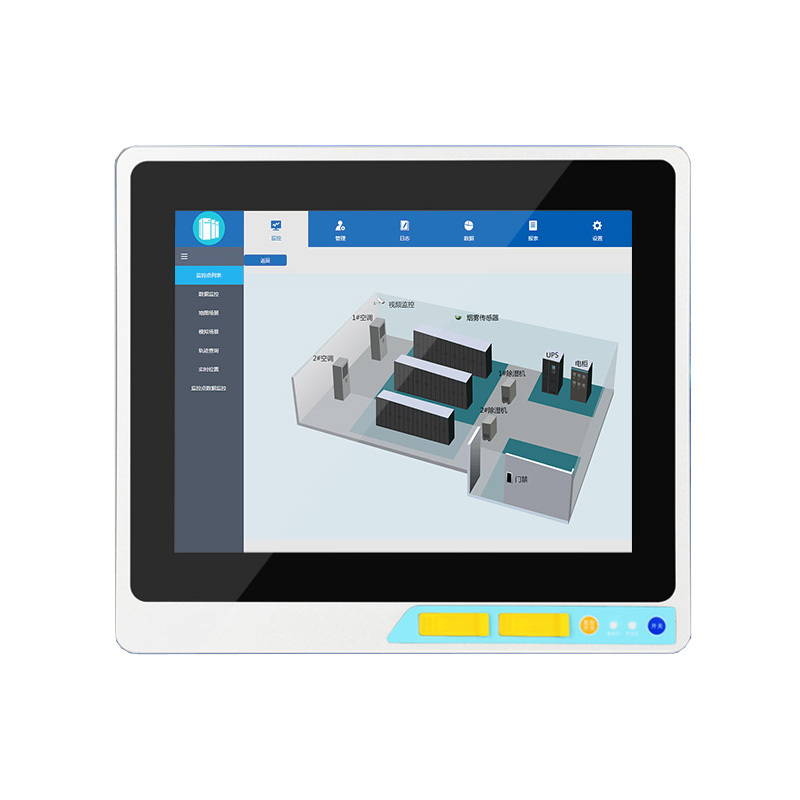 15 inch Industrial Capacitive Touch Embedded Screens with High Brightness Display Wide Temperature Range VGA HD-MI Input Computer Type