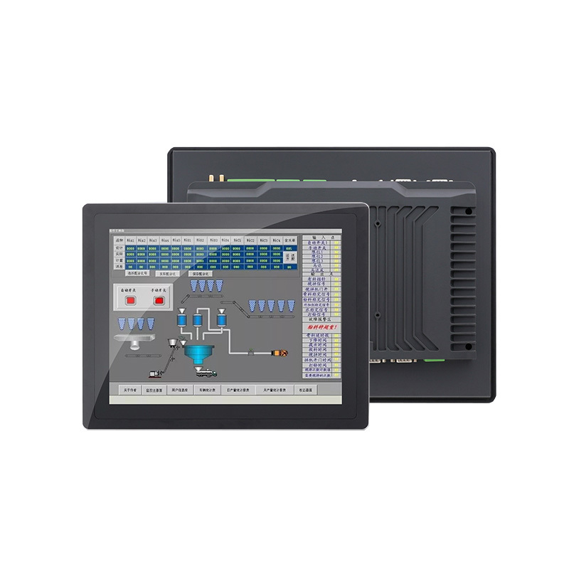Aluminum Alloy case Ip65 Capacitive Touch Display Lcd Flat Screen Full hd Embedded Industrial Computer Customization With Rj45 and Rs232 Ports