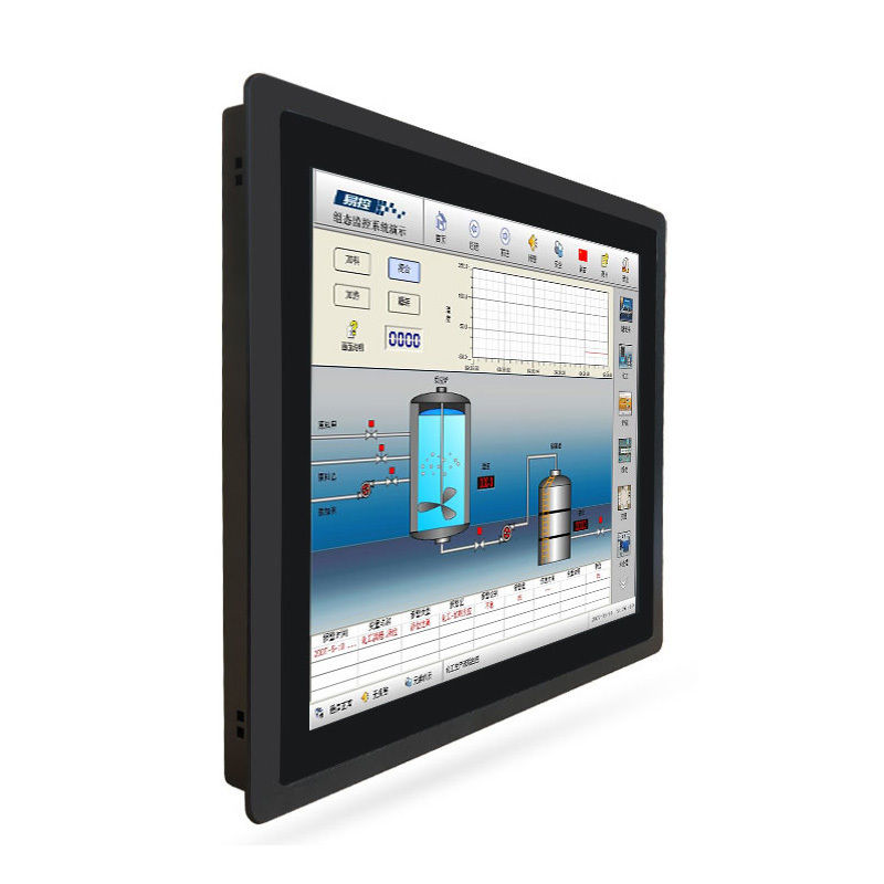 Metal Case Industrial Computer Monitor IP65 Waterproof 15 Inch Open Frame Touch Screen with USB