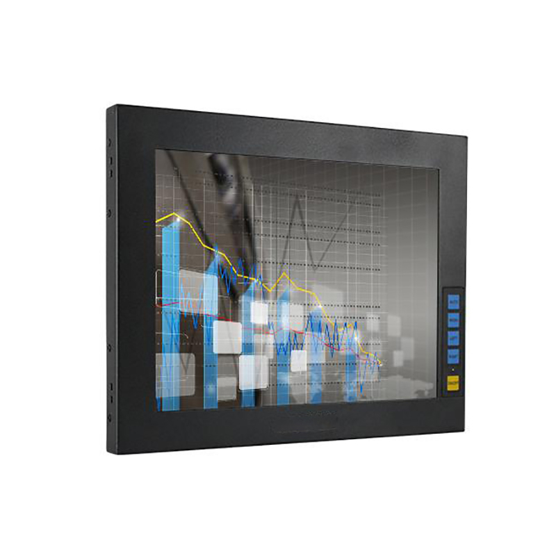 ZXTLCD Custom 21.5 Inch Fully Enclosed Dustproof Industrial Control Computer IP65 Waterproof Multitouch Steam-Proof Embedded Panel Mount High Serial