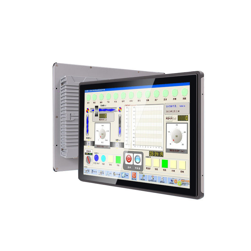 Embed Rugged Capacitive Fanless Front USB Card Reader 15.6 inch Computer Smart Industrial TouchScreen Display