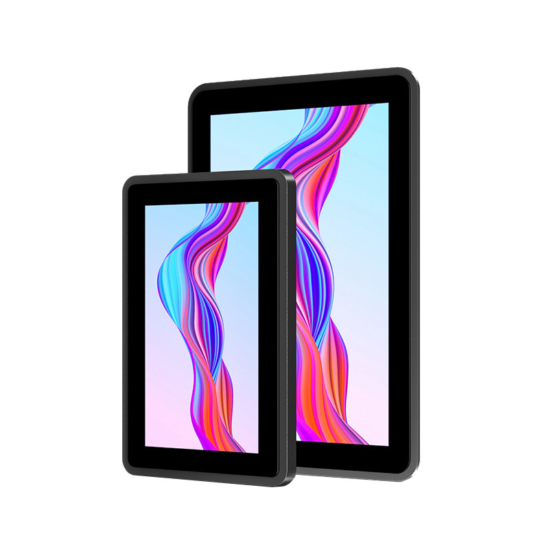 15 Inch Ront-mount Embedded Industrial Flat Panel Display with Capacitive Touch Screen Computer for Self-Service Kiosk Payment Kiosk